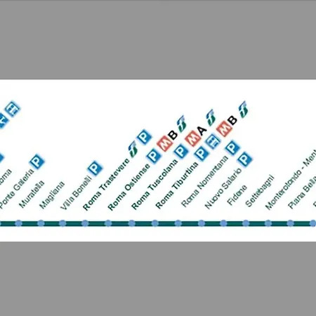 דירה Treno A 1 Fermata Per Aeroporto E Fiera Di Roma